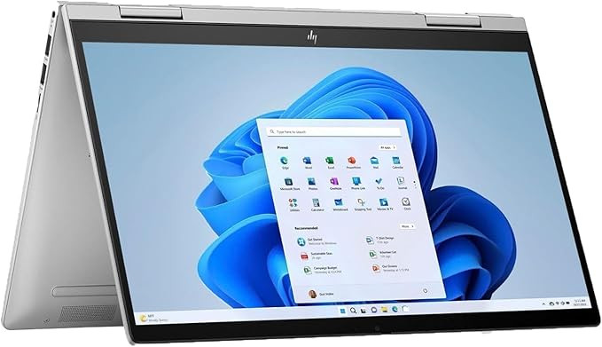 HP Envy x360 16-ac0023dx 2-in-1 laptop, Intel Core Ultra 7-155U, 16GB LPDDR5 ram, 1TB SSD, 16″ WUXGA IPS 100% sRGB, Windows 11, Glacier silver, Eng-Backlit keyboard(Upgraded)